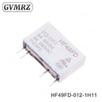 4P HF49FD Relay HF49FD-005 012 024 1H11 4Pin 5A Relays DC 5V 12V 24V HF49FD-005-1H11 HF49FD-012-1H11 HF49FD-024-1H11