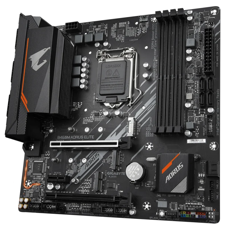 Gigabyte B460M AORUS ELITE Motherboard B460 LGA 1200 DDR4 Support 10th Gen Core Mainboard