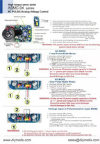 High Torque Servo ASMC-05A 110kg.cm /ASMC-05B 180kg.cm Robot Servo Motor Replace ASMC-04A ASMC-04AB / Arm Plate / PCB Controller