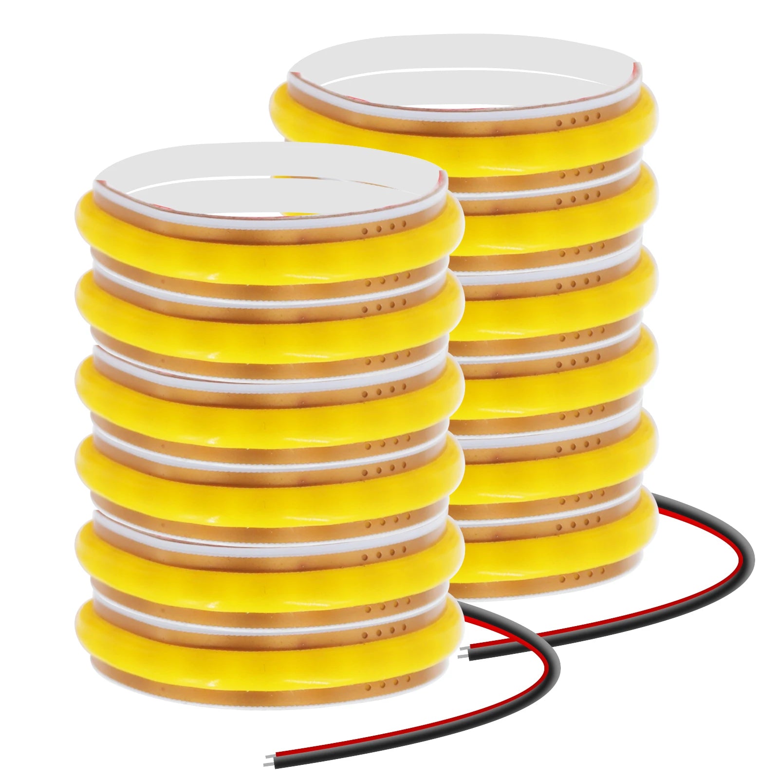 COB LED Strip Lights Free Cut 400LEDs/M Flexible LED Tape Light 3000K 4000K 6000K Linear Lighting 1-10M 12V 24V Home Decoration