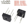 5PCS KBPC606 KBPC608 KBPC610 KBPC1010 Diode bridge rectifiers diodes 6A 10A 600V 800V 1000V KBPC power rectifier diode