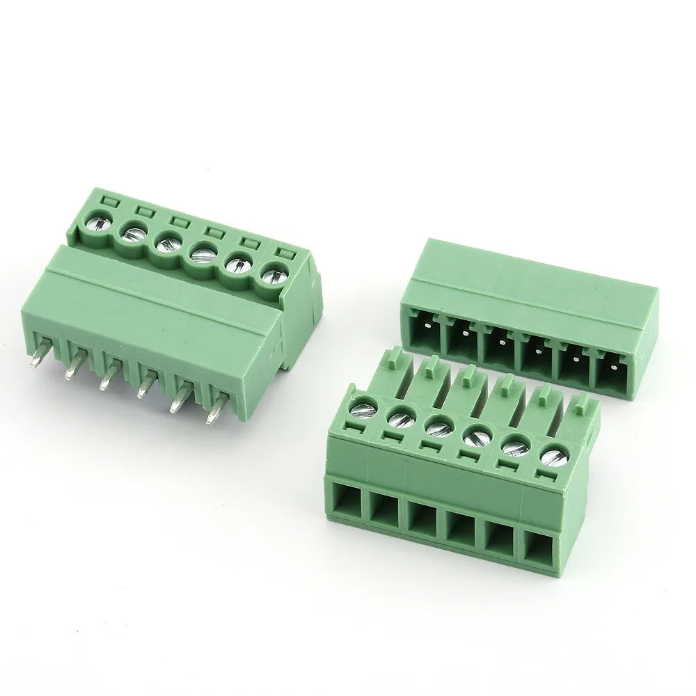 KF2EDG 3.5mm Pitch PCB Screw Terminal Block 2P 3 4 5 6 7 8 9 10 11 12 13~16Pin Male Plug Female Socket Pin Header Wire Connector