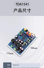 Assembled HiFi CS8412+ NE5534 TDA1541 USB DAC Optical Fiber Coaxial Decode Board