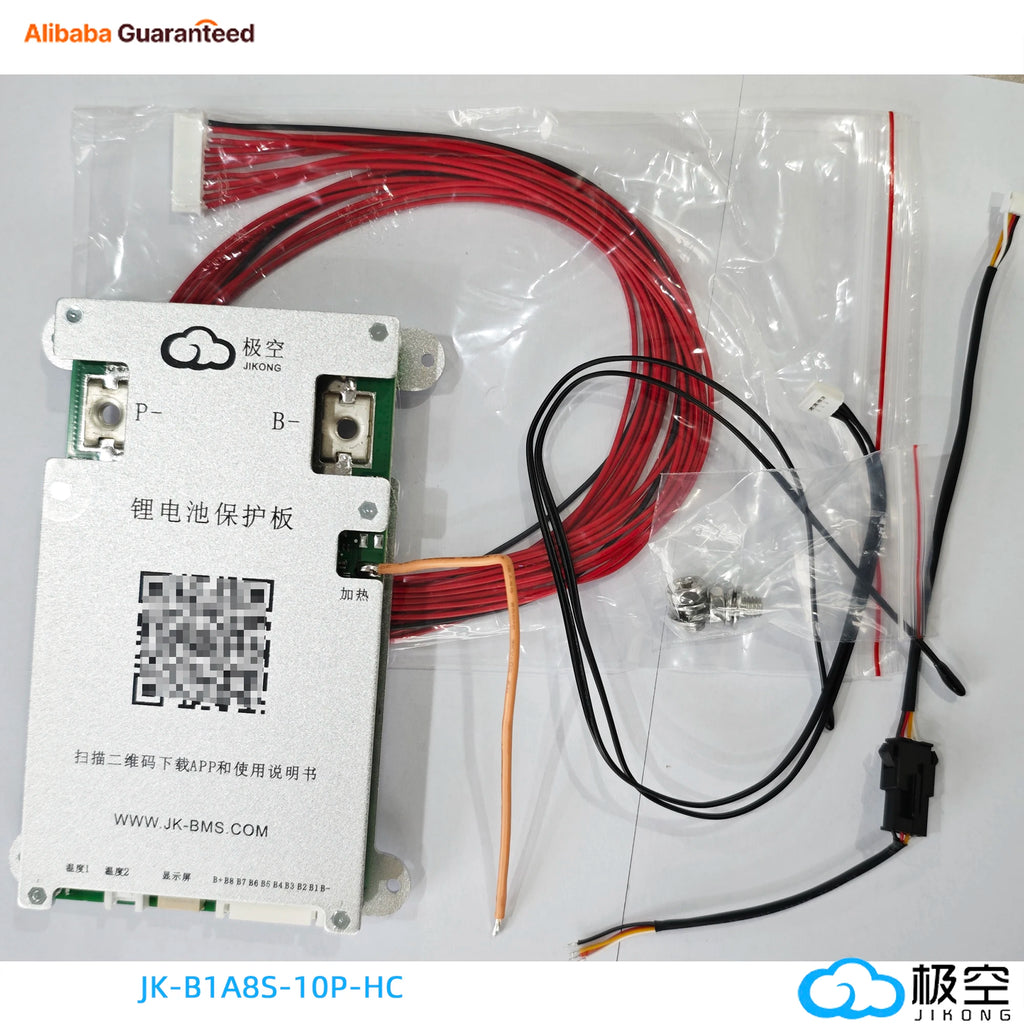 Smart Jikong JK BMS 4s 5s 6s 7s 8s 100a 200a Lifepo4 Li-ion Active Balance Lithium 24v With Bt Heat Function Equalizer On Sale