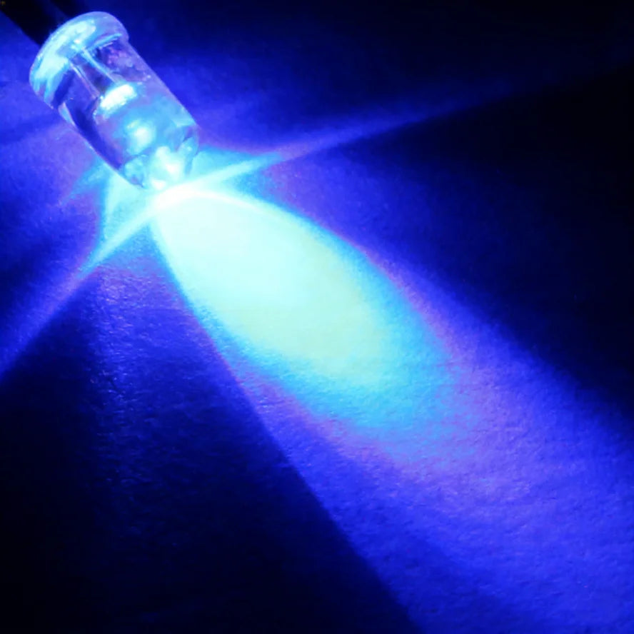 10/20PCS 5mm LED Diode Kit UV Prewired 5V 12 V Light Emitting Indicator RC Lamp Warm White Red Green Blue Yellow Orange Purple P
