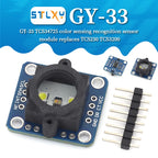 Javino GY‑33 Sensor Module TCS34725 Color Recognition Sensor Replace TCS230 TCS3200 Color Detection Module