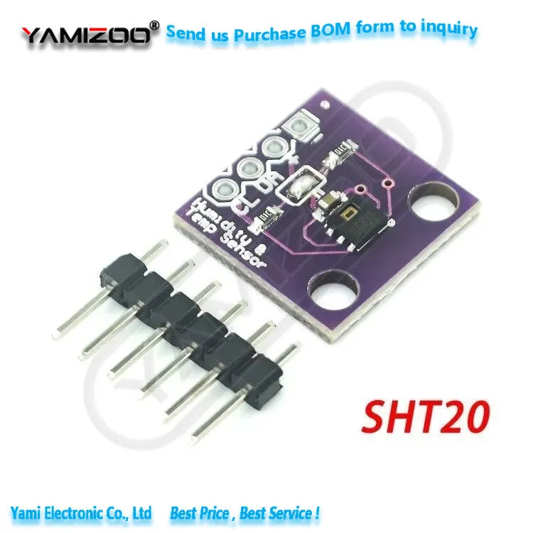 10pcs HDC1080 Si7021 SHT20 HTU21D Module Low Power, GY-213V-HDC1080 High Accuracy Digital Humidity With Temperature Sensor