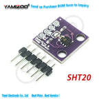 10pcs HDC1080 Si7021 SHT20 HTU21D Module Low Power, GY-213V-HDC1080 High Accuracy Digital Humidity With Temperature Sensor
