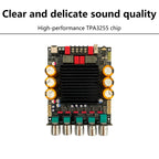ZK-SUB600 BT Amplifier Board Module 2.0 Channel 300W+300W+Subwoofer Extension TPA3255 DC 18-50V with Subwoofer