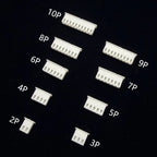 10pairs JST XH2.54 2/3/4/5 Pin Terminals Plastic Shell Male Plug Female Socket Wire Connector XH 2.54 2P 3P 4P 5P 6P 7P 8P 9P