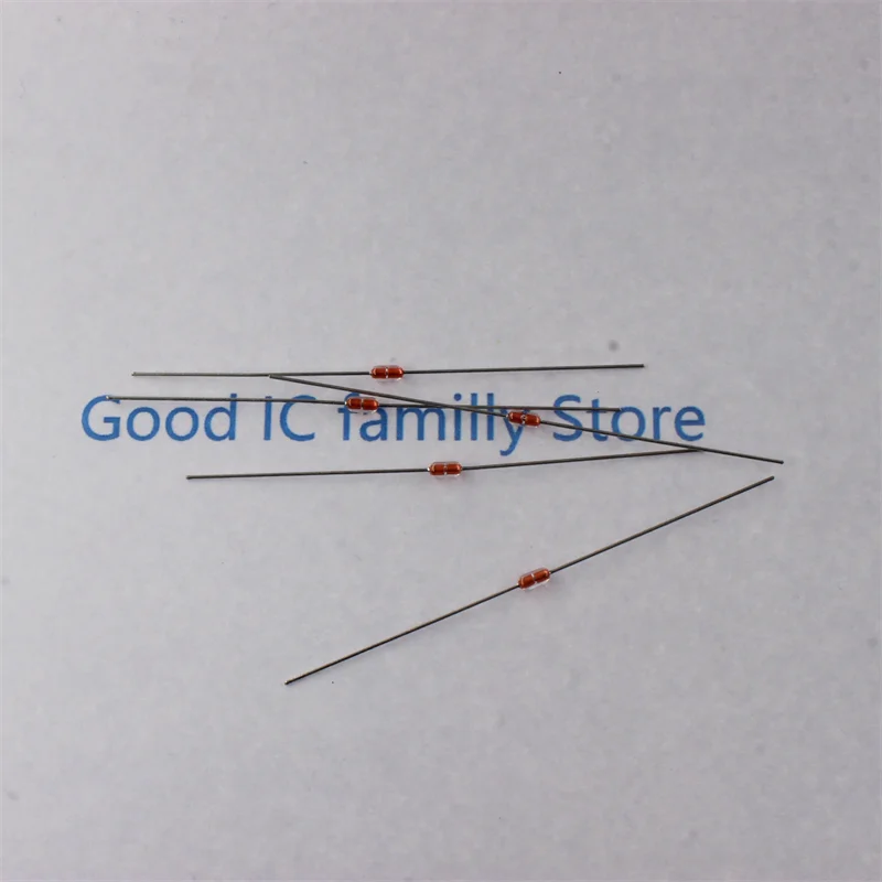 10PCS NTC Thermistor MF58 Glass package 1K 1.5K 2K 3K 4.7K 5K 10K 15K 20K 30K 40K 47K 50K 100K 200K 230K 500K 1M