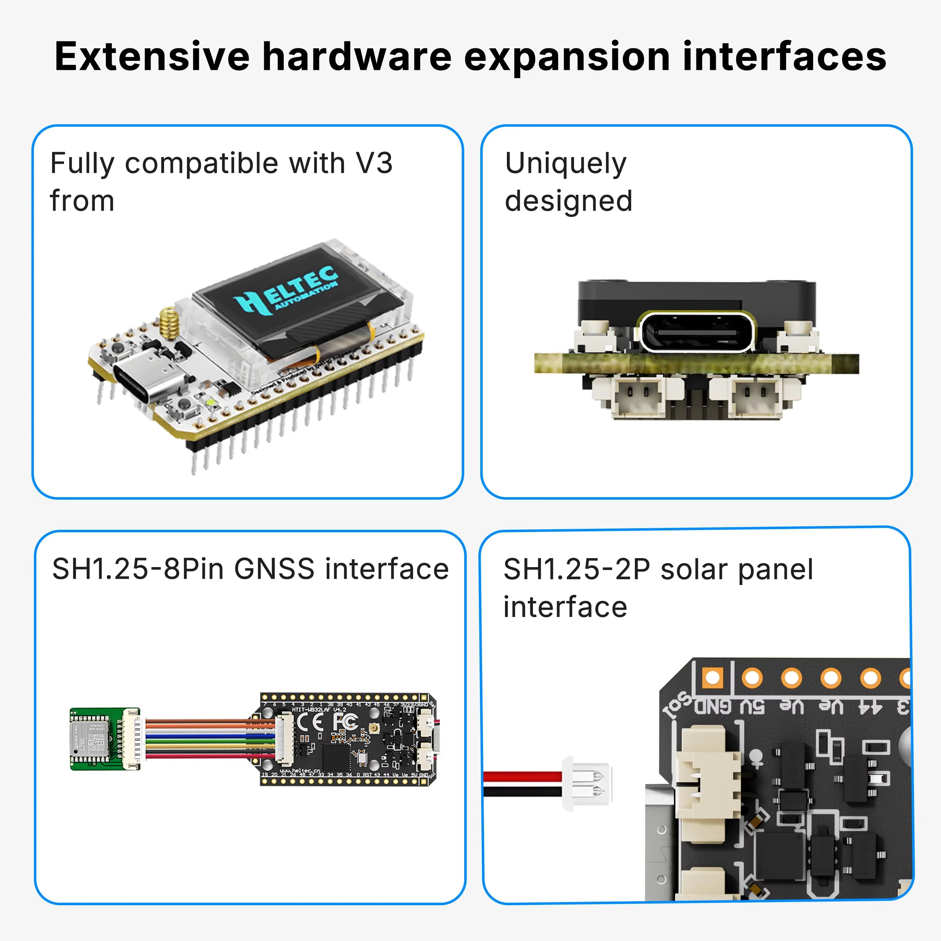 Heltec V4 OLED Meshcore ESP32-S3 SX1262 LoRa 32 Dev-Board WiFi Bluetooth PSRAM 16MB For Arduino IoT Meshtastic