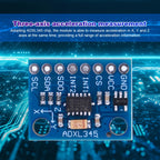 GY-291 ADXL345 Digital 3-Axis Acceleration of Gravity Tilt Module IIC/SPI Transmission Tilt Sensor DC3～5V for Arduino