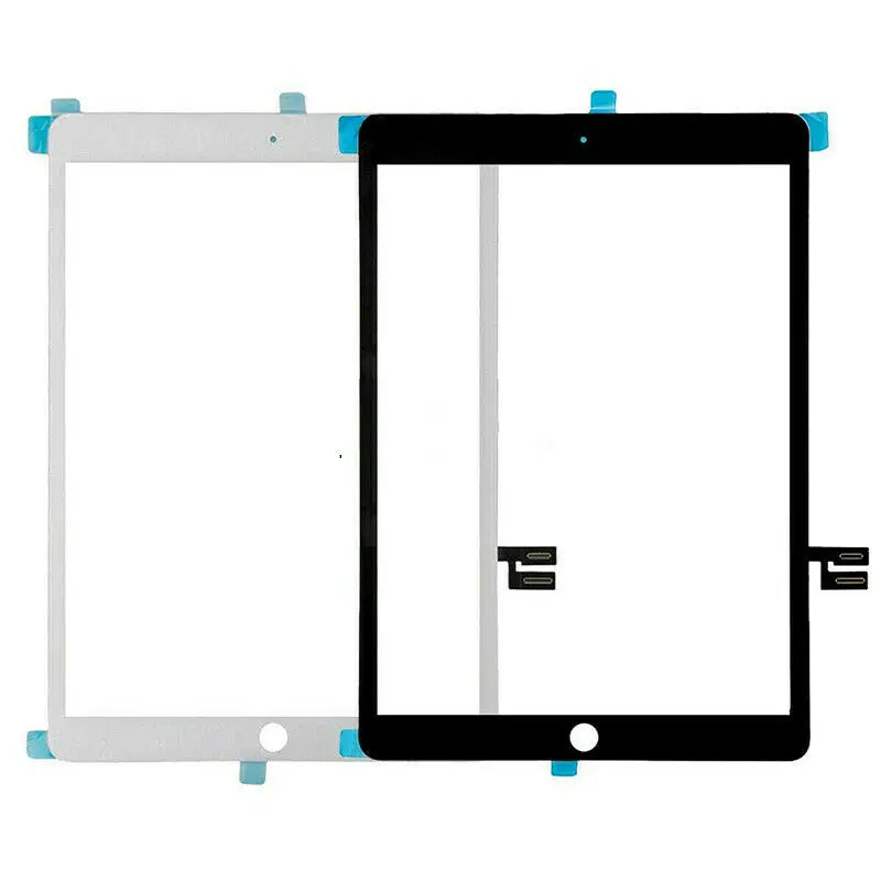 10Pcs For iPad 7 8 A2200 A2198 A2197 7th 8th 2019 LCD Outer Touch Screen Digitizer Glass Panel Assembly Display With Adhesive