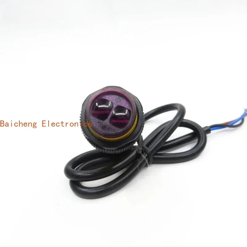 Smart Car Robot E18-D80NK Infrared Obstacle Avoidance Photoelectric Sensor Proximity Switch 3-80cm Detection Range Adjustable