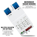 AC 90-265V Human Motion Detector 5.8GHz Microwave Radar Motion Sensor Sensor Switch for Home Automation Sensor Lighting