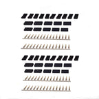 5/10 Pairs Jr Futaba Servo Receiver Connector Plug with Lock and Male Female Gold Plated Terminals Crimp Pin Kit for RC Battery