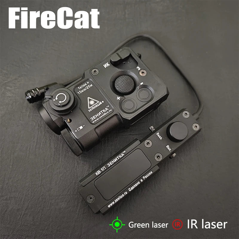 Sotac Full Metal DBAL-A2 Red Green Laser Sight Advance 2 Visible / IR Dual Beam Aiming PEQ-15 Otal Infrared Laser Light Airsoft