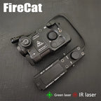 Sotac Full Metal DBAL-A2 Red Green Laser Sight Advance 2 Visible / IR Dual Beam Aiming PEQ-15 Otal Infrared Laser Light Airsoft