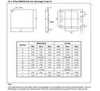 1-20PCS W25Q256JWEIQ WSON-8-EP W25Q256JW 25Q256 JWEIQ 1.8V 256M-bit W25Q256JWEQ Serial Original Flash Memory