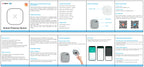 Smart Life Zigbee 24G MmWave Radar Motion Sensor Human Presence Detector Battery Powered Breathing Monitor for Home Automation
