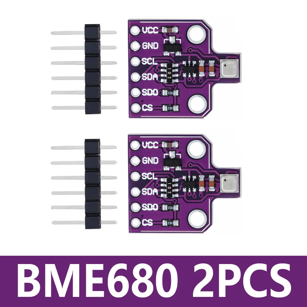 1~4PCS EGBO BME690 BME680 Digital Temperature Humidity Pressure Sensor CJMCU-680 High Altitude Sensor Module Development Board