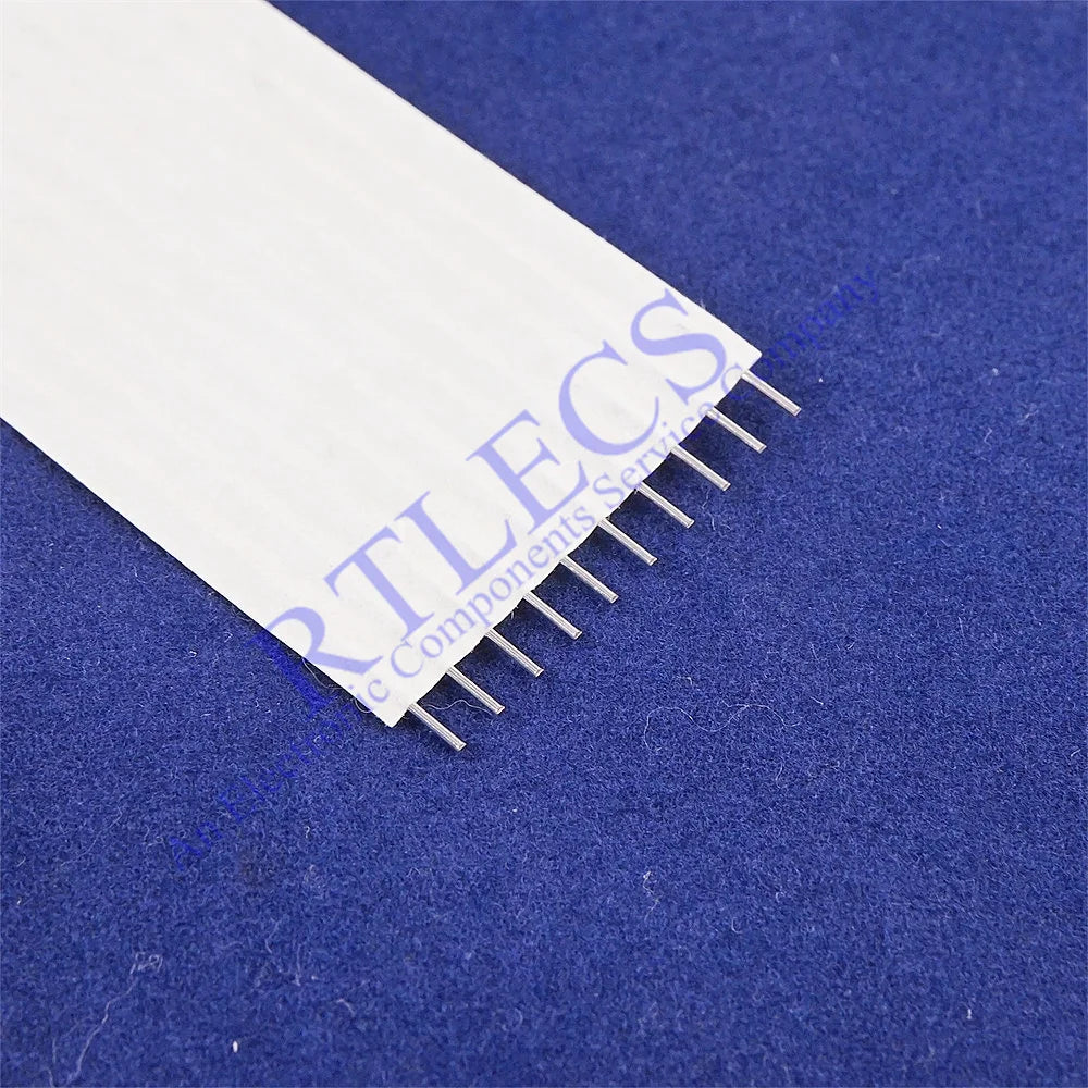 1.0 2.54 MM FPC FFC Flexstrip Cable Jumper 8 10 12 13 24 Pin JSN-2.54 Solder PCB Through Hole Nomex Insulator 24 AWG 3.0A