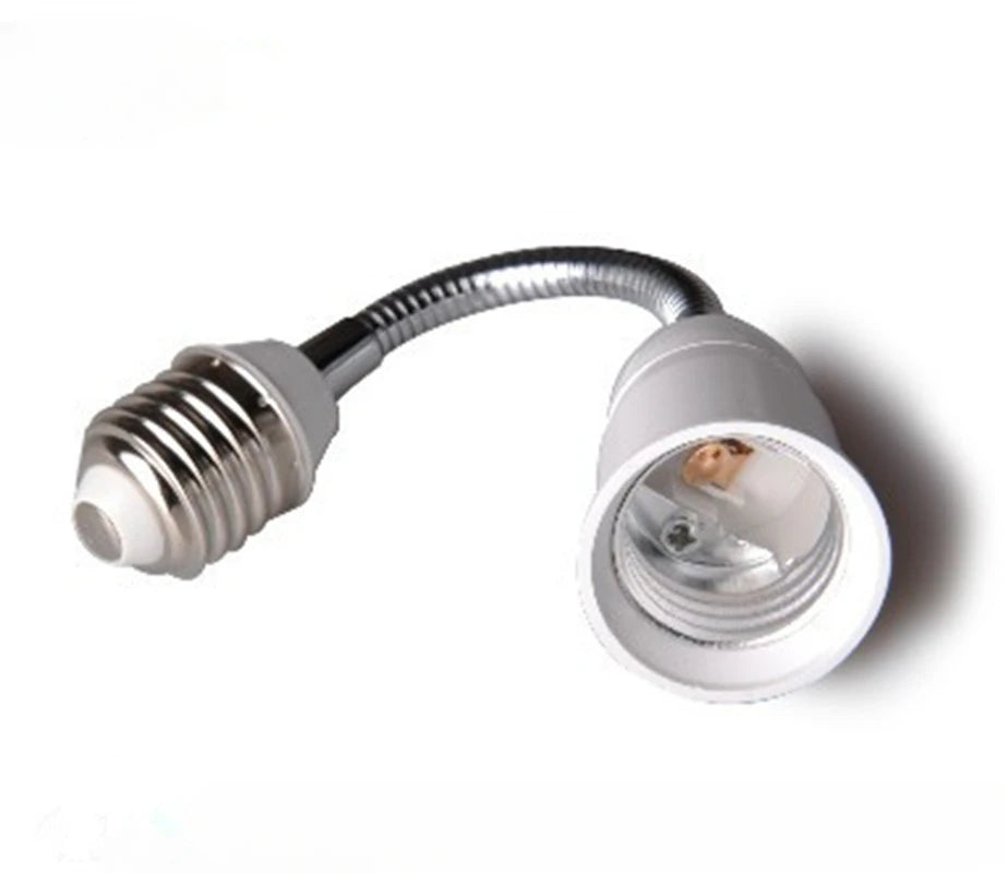 2pcs E27 to E27 3E27 4E27 E12 E17 IR Sense Rotatable AC Outlet Plug LED CFL Lamp Holder Converter Light Socket Bulb Base Adapter