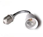 2pcs E27 to E27 3E27 4E27 E12 E17 IR Sense Rotatable AC Outlet Plug LED CFL Lamp Holder Converter Light Socket Bulb Base Adapter
