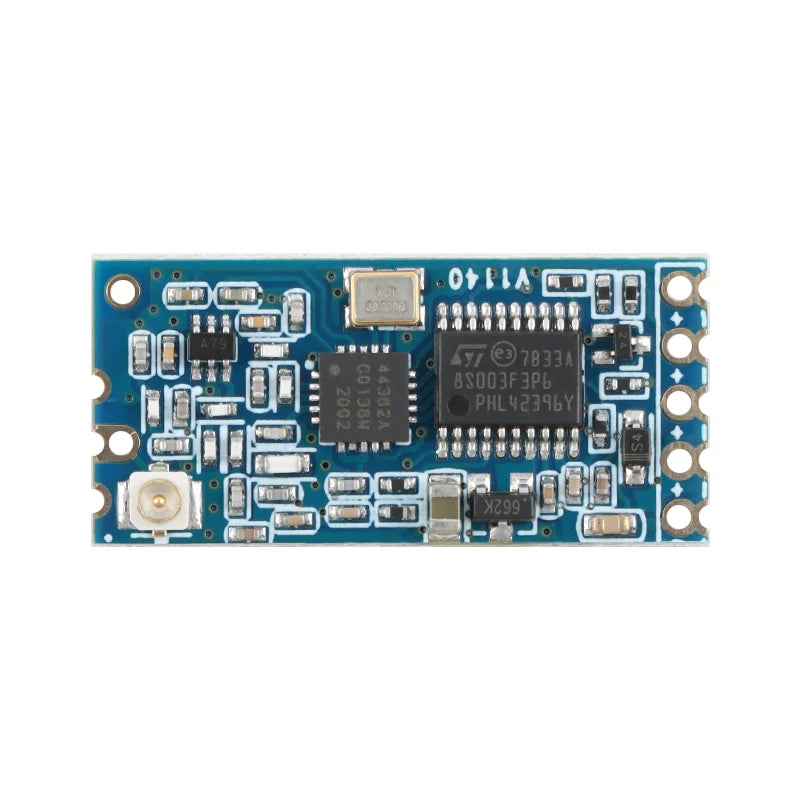 5pcs/1pc HC-12 SI4463 433Mhz Wifi Wireless Serial Port Module HC12 1KM 1000m 433MHz Receiving Transmitting Board TSSOP/QFN