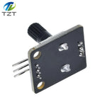 TZT Rotary Potentiometer Analog Knob Module For Raspberry Pi Arduino Electronic Blocks RV09 Rotary encoder for arduino