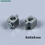 10/50Pcs PCB Screw Terminals Through Hole High Current 30A Copper Square Solder Board Drive Power Wire Terminal Connector