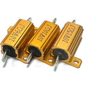 1PCS RX24 10W 1.5R/2.2R/2.5R/3R/3.3R/4R/4.7R/5R/6R/8R/10R/15R/20R/22R R Ohm Aluminum Power Metal Shell Case Wirewound Resistor