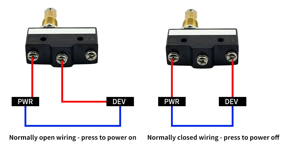 10Pcs SPDT NO+NC Hinge Roller Lever Microswitch Action Switch