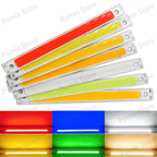 5pcs 12V COB LED Strip Light Bulb 120mm LED Chip Red Blue White Green Yellow For DIY Reading Light Staircase Kitchen Work Light