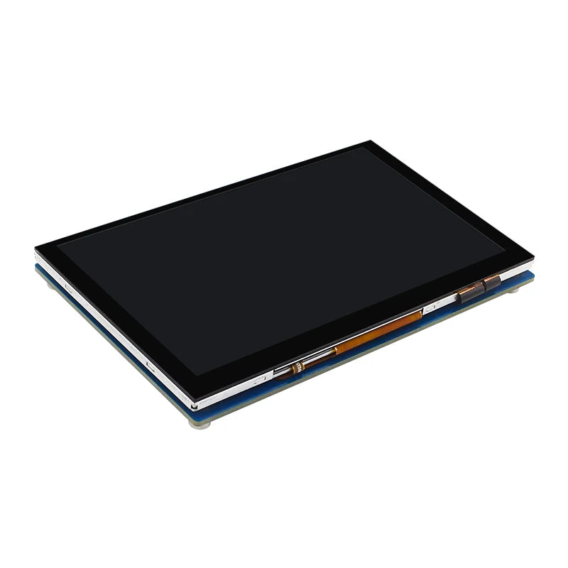 Raspberry Pi 5 Inch DSI LCD Capacitive Touch Screen 800x480 MiPi Display for RPi 5 4B 3B+ 3B Monitor  with Holder