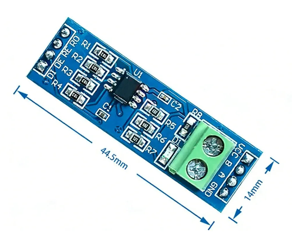 1-5pcs MAX485 Module RS-485 TTL Turn To RS485 MAX485CSA Converter For Arduino Microcontroller MCU Development Accessories