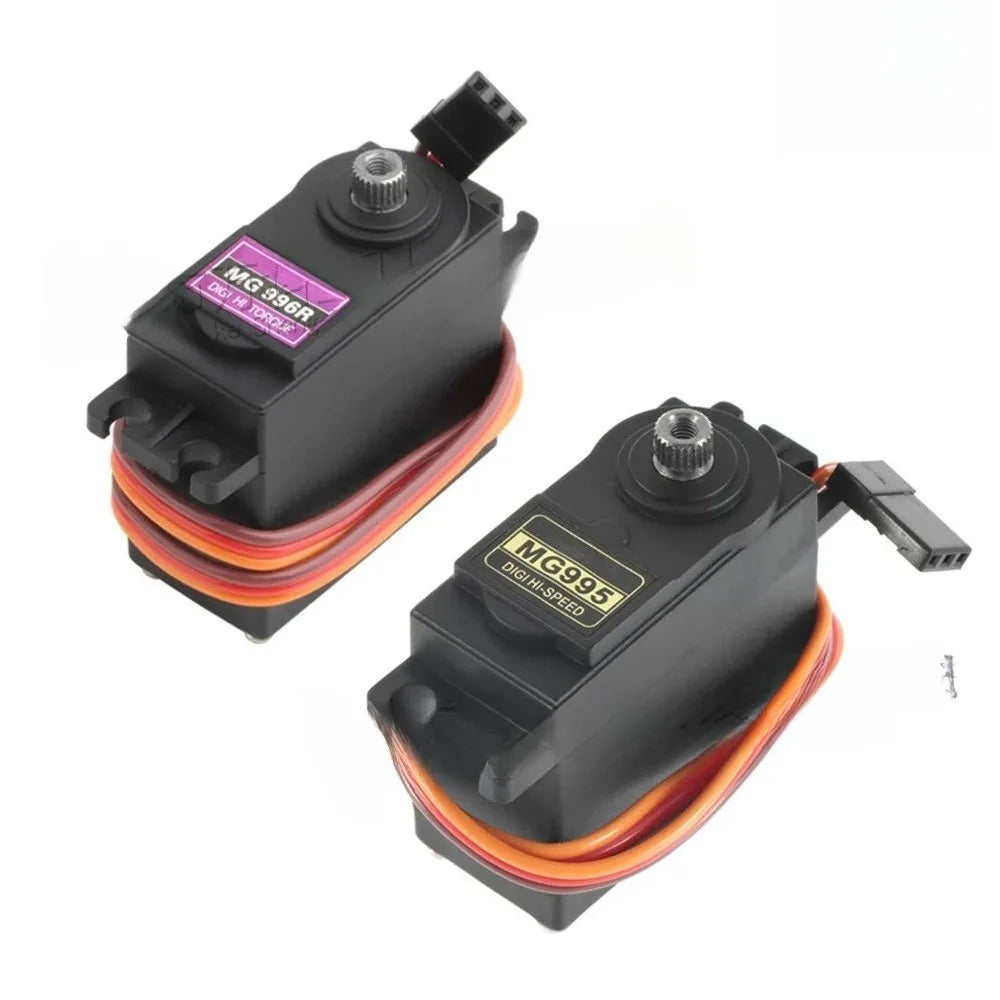 MG995/MG996R/MG946R Metal Standard Servo 180 Degree Digital Robot 20KG with Standard Receiver Connector All Metal Gear for Drone