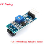 10pcs/1pc TCRT5000 IR Infrared Reflectance Sensor Obstacle Avoidance Module Tracing Sensor Tracing Module For Arduino Diy Kit