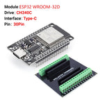 ESP32 Development Board WiFi+Bluetooth Module Dual Core NodeMCU-32S ESP32-32D 32U 30Pin Board Ultra-Low Power Consumption