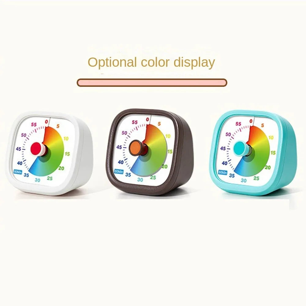 Visualization Movement Visual Timer Time Management Silent Countdown Clock with Stand Sweep Second Kitchen Cooking Timer Home