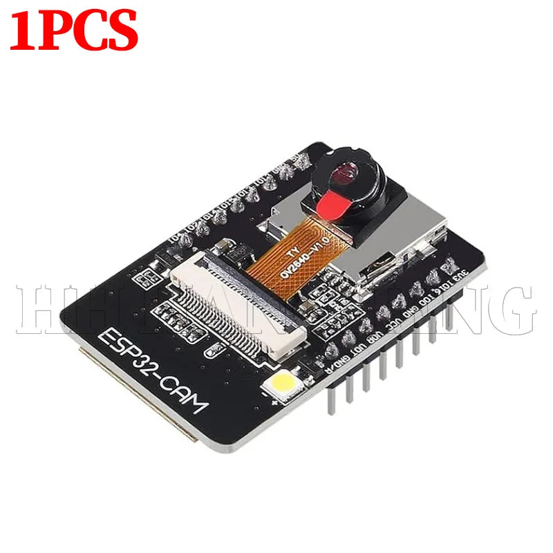 10-1PCS ESP32-CAM ESP32-CAM-MB MICRO USB ESP32 Serial to WiFi ESP32 CAM Development Board CH340 5V Bluetooth+OV3660 Camera