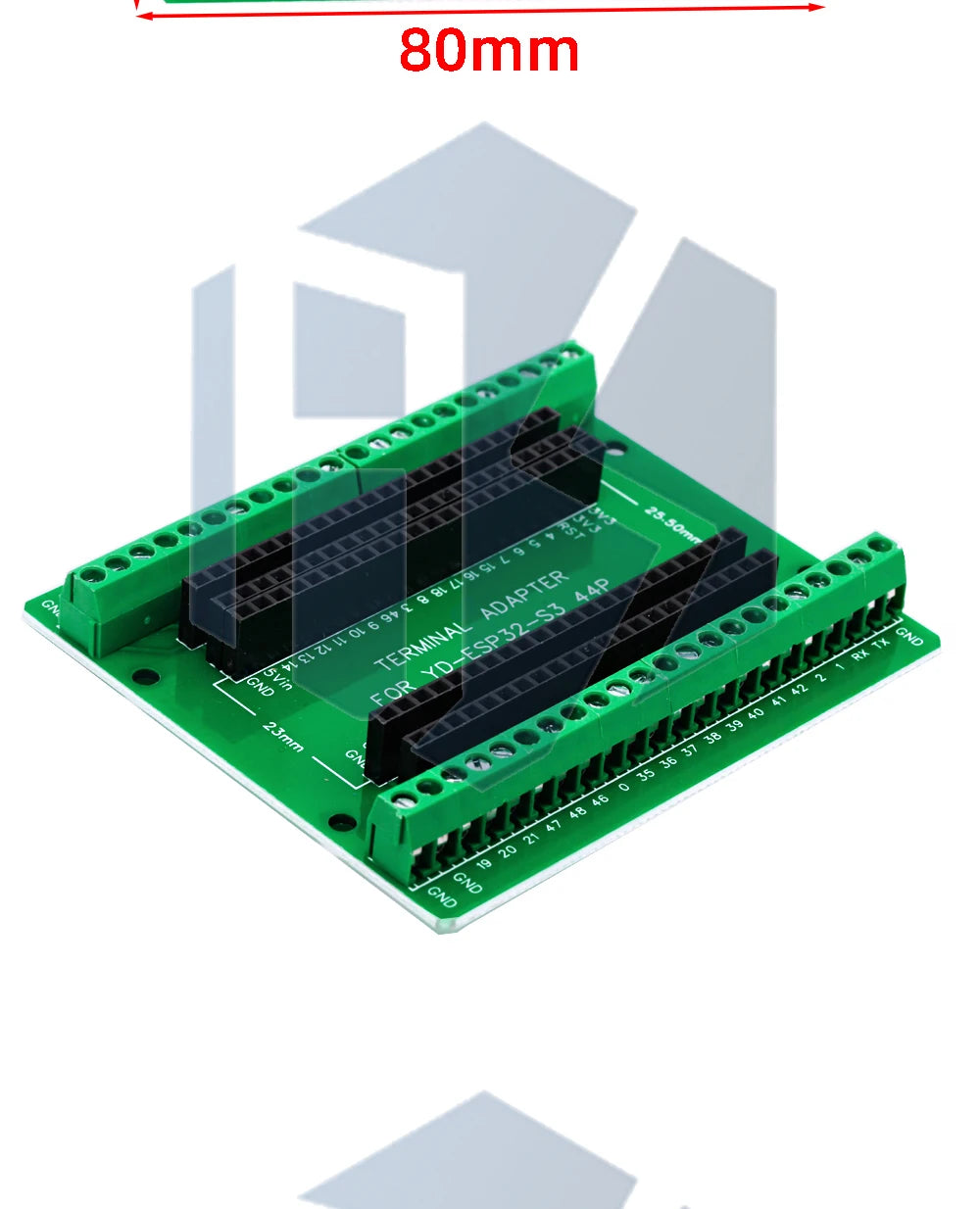 ESP32-S3 Development Board with Expansion Adapter Kit, IPEX 2.4 GHz Wi-Fi and Bluetooth Module, MCU ESP32-S3WROOM-1 N16R8