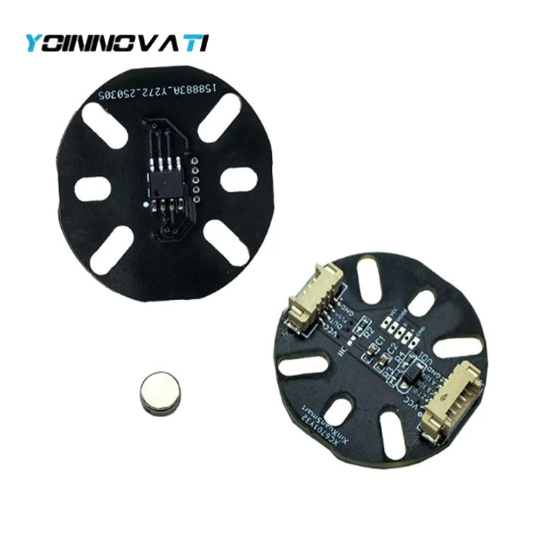 YT 1pcs MT6701 magnetic encoder magnetic induction angle measurement sensor module 14bit high precision instead of AS5600