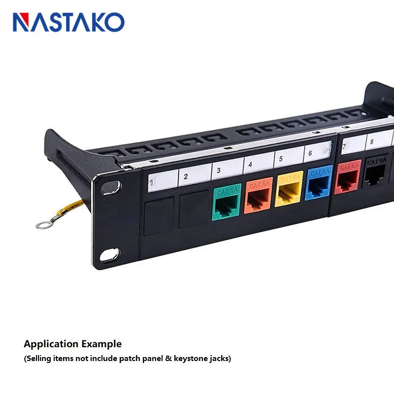RJ45 Keystone Jack Filling Module RJ45 Coupler Baffler Snap-in Keystone Frame Blind Plate For Modular Blank Patch Panel