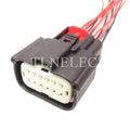 12 Pin Car Electrical Connector With Wire Auto Headlight Wire Socket For Ford Focus Mondeo Buick Chevrolet 33472-1201 33482-1201