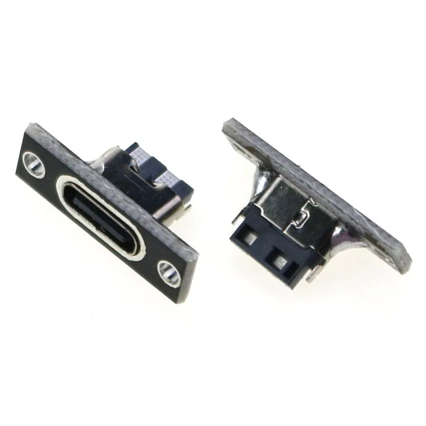 1pcs USB 3.1 Type C Female Double-sided Positive Negative Plug-in Test Board With PCB Board Type-c Connector Data Charging Port