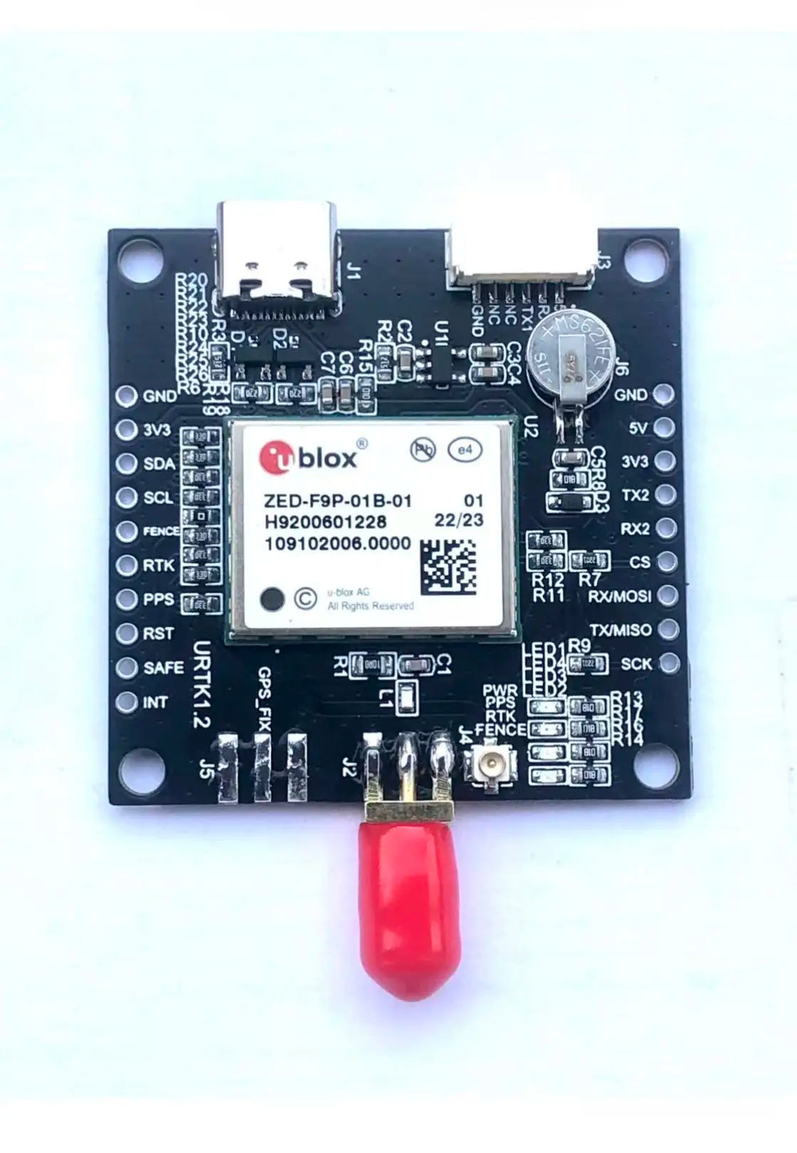 zed-f9p development board, high-precision centimeter-level GNSS board