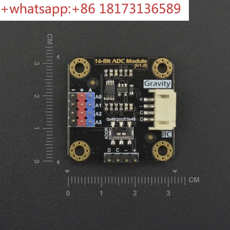 I2C ADS1115 16 bit conversion module ADC data acquisition suitable for Arduino