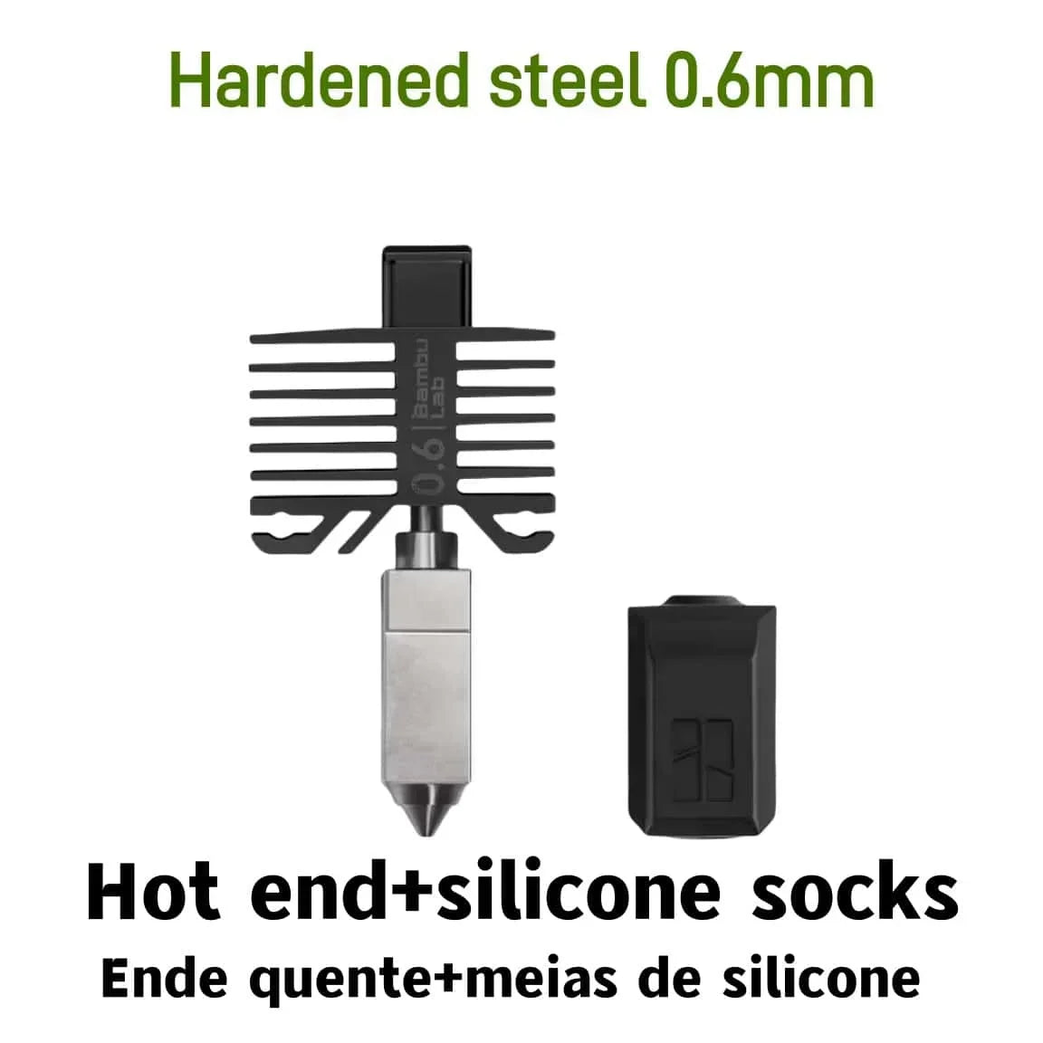 Original Hotend For Bambu Lab X1 X1C P1P P1S Hard Steel Nozzles Bamboo Bambulabs Combo Thermistor For bambu lab cooling fan